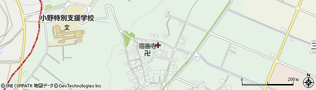 兵庫県小野市昭和町406周辺の地図