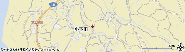静岡県伊豆市小下田1399周辺の地図
