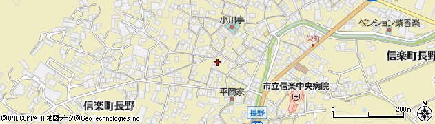 滋賀県甲賀市信楽町長野851周辺の地図