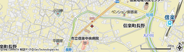 滋賀県甲賀市信楽町長野450周辺の地図