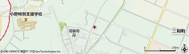 兵庫県小野市昭和町68周辺の地図