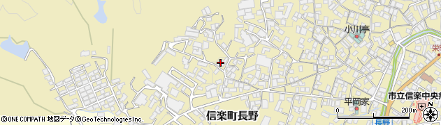 滋賀県甲賀市信楽町長野727周辺の地図