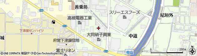 柳本製菓周辺の地図