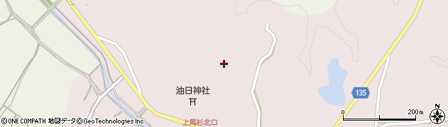 滋賀県甲賀市甲南町上馬杉1367周辺の地図