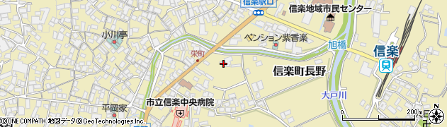 滋賀県甲賀市信楽町長野415周辺の地図