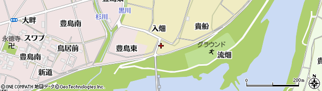 愛知県新城市野田（川原畑）周辺の地図