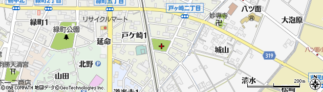 戸ヶ崎3号公園周辺の地図