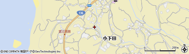 静岡県伊豆市小下田1358周辺の地図