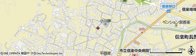 滋賀県甲賀市信楽町長野860周辺の地図