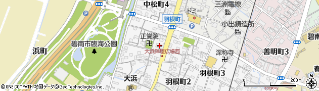 碧海信用金庫碧南支店周辺の地図