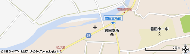 君田タクシー周辺の地図