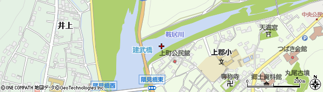 建武橋周辺の地図