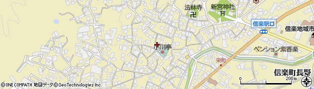 滋賀県甲賀市信楽町長野872周辺の地図