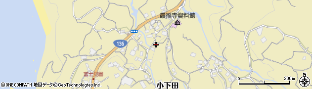 静岡県伊豆市小下田1354周辺の地図