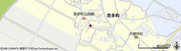 兵庫県小野市喜多町371周辺の地図