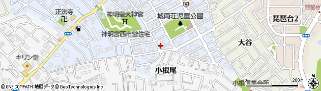 京都府宇治市神明宮東76周辺の地図