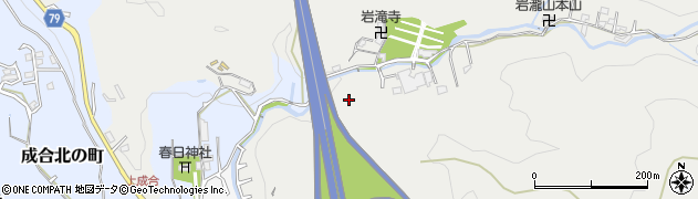 大阪府高槻市成合周辺の地図