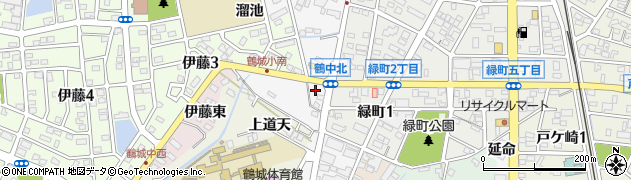 愛知県西尾市桜町桜荒子74周辺の地図