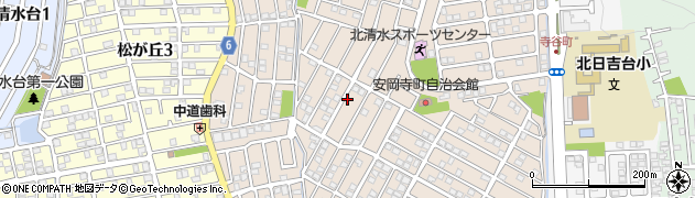 大阪府高槻市安岡寺町周辺の地図