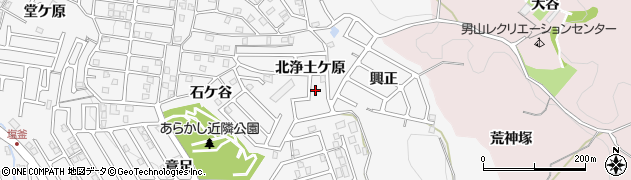 京都府八幡市橋本（北浄土ケ原）周辺の地図