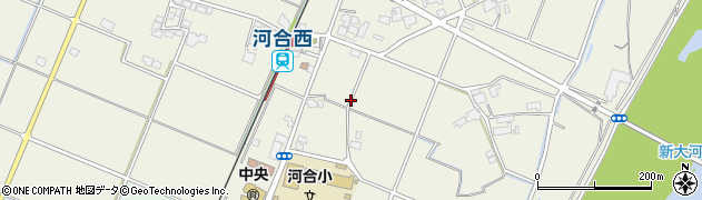 兵庫県小野市新部町周辺の地図