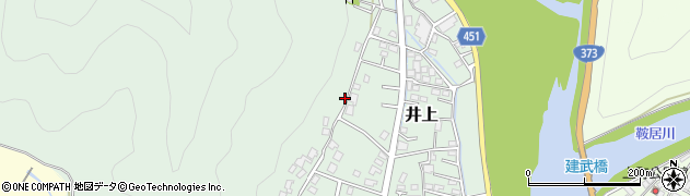 兵庫県赤穂郡上郡町井上7周辺の地図