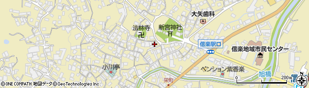 滋賀県甲賀市信楽町長野984周辺の地図