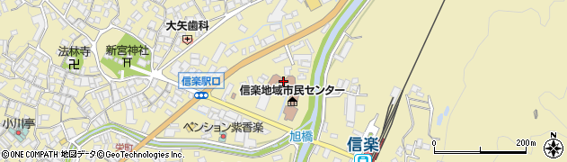 滋賀県甲賀市信楽町長野1251周辺の地図