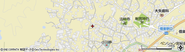 滋賀県甲賀市信楽町長野930周辺の地図