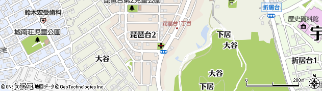 琵琶台第5児童公園周辺の地図