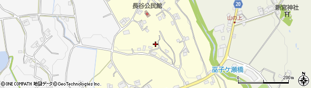 兵庫県三木市吉川町長谷周辺の地図