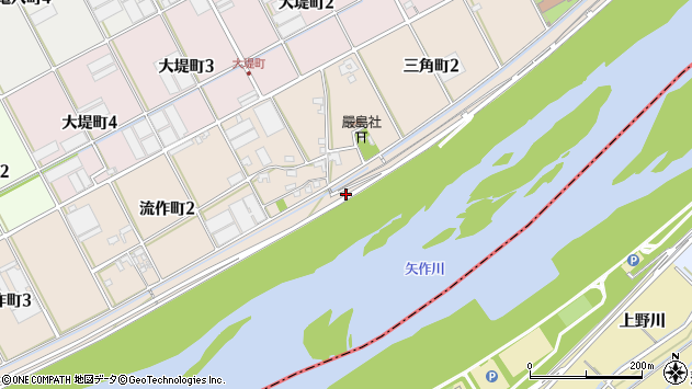 〒447-0804 愛知県碧南市流作町の地図