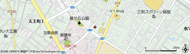菊川はぎれ店周辺の地図