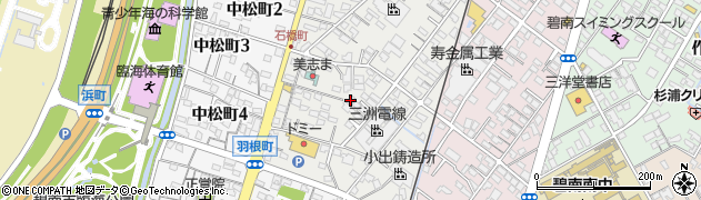 角谷・畳店周辺の地図