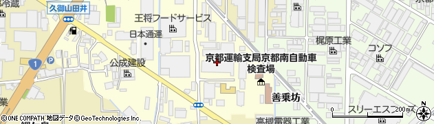 京都府久世郡久御山町田井東荒見周辺の地図
