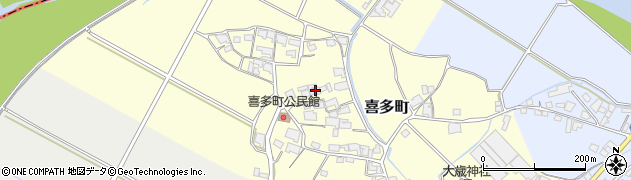 兵庫県小野市喜多町411周辺の地図