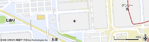 愛知県西尾市下羽角町（住崎）周辺の地図