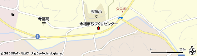浜田市立今福まちづくりセンター周辺の地図