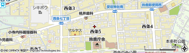 株式会社コーシン　三重営業所周辺の地図