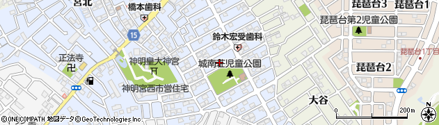 京都府宇治市神明宮東87周辺の地図