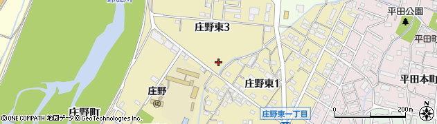 三重県鈴鹿市庄野東周辺の地図
