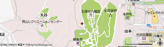 西参道周辺の地図