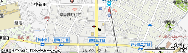 四川料理 福園周辺の地図