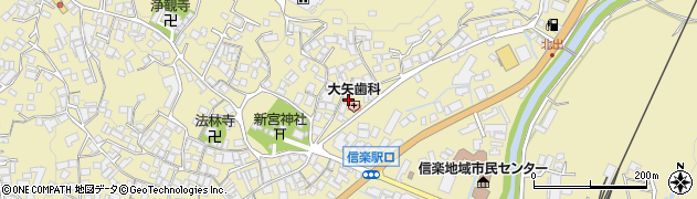 滋賀県甲賀市信楽町長野1224周辺の地図