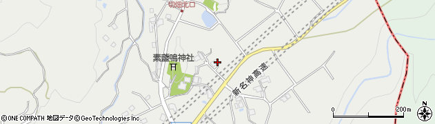 兵庫県宝塚市切畑（林畑）周辺の地図