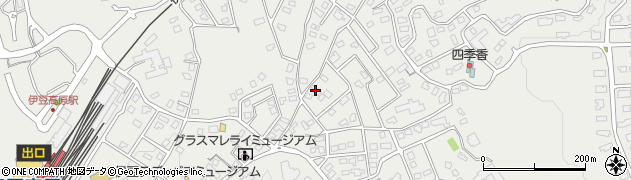 ヒロ画廊ゲストハウス伊豆高原周辺の地図