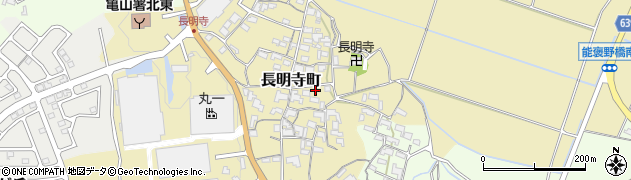 三重県亀山市長明寺町494周辺の地図