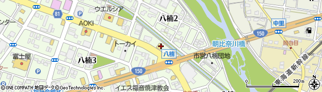 ココス焼津店周辺の地図