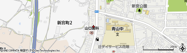 ほっともっと半田青山店周辺の地図