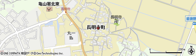 三重県亀山市長明寺町449周辺の地図
